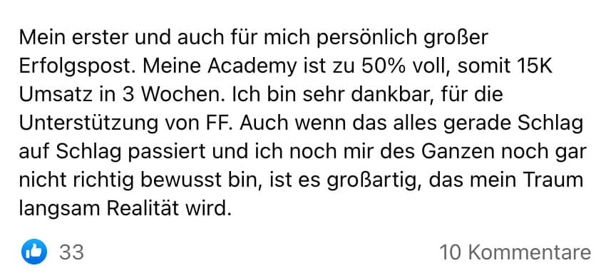 Photoshop Academy: 15.000€ in 3 Wochen